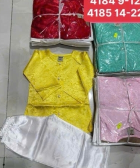 bộ bà ba bé gái 9/12