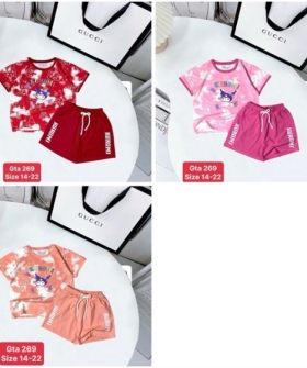 	gta269 bộ thun kuromi phối chữ loang 14/22