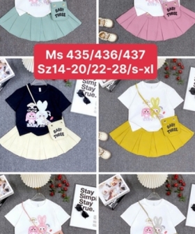 bộ váy kèm túi bé gái 22/28