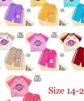 bộ thun lững bé gái 14/22